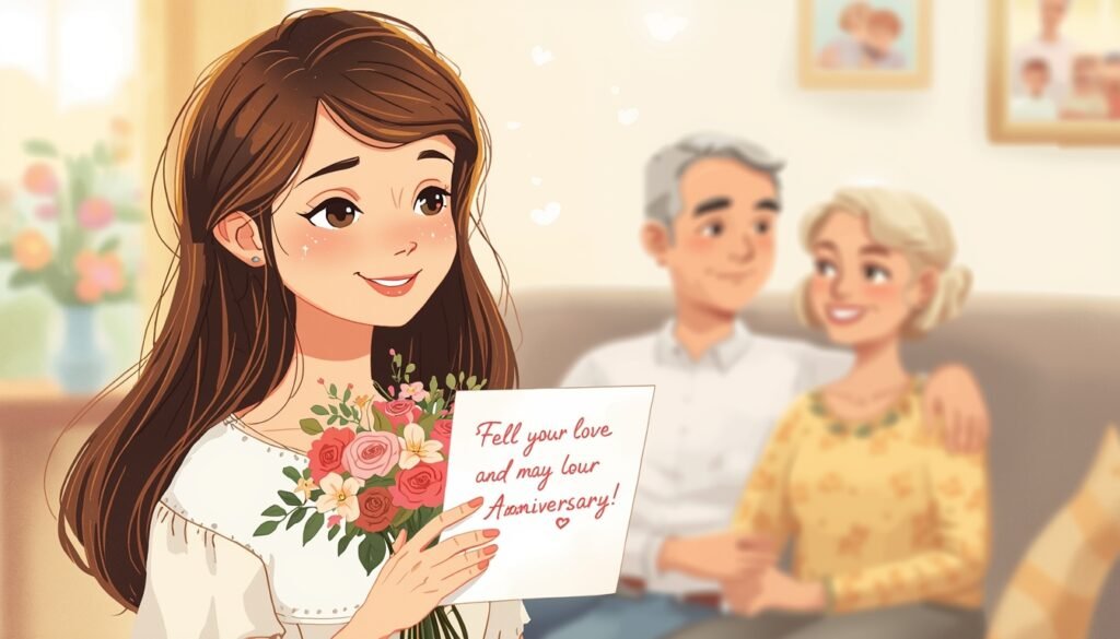 10+ Heartfelt Anniversary Wishes for Parents from Daughter