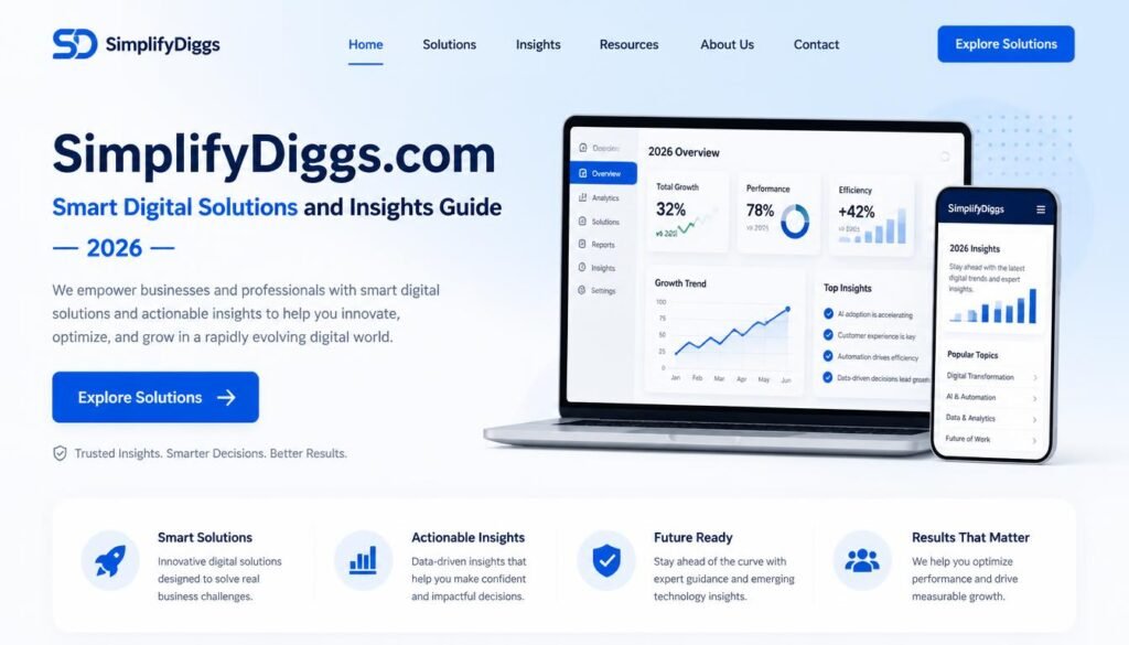 SimplifyDiggs.com: Smart Digital Solutions and Insights Guide (2026)
