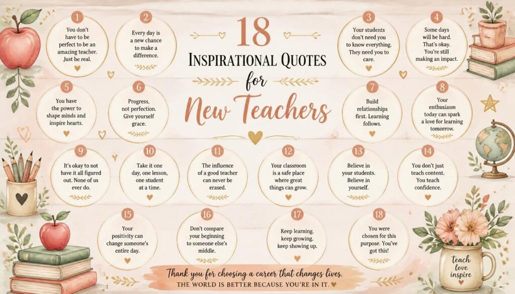 18+ Teacher To Be Quotes for New Teachers