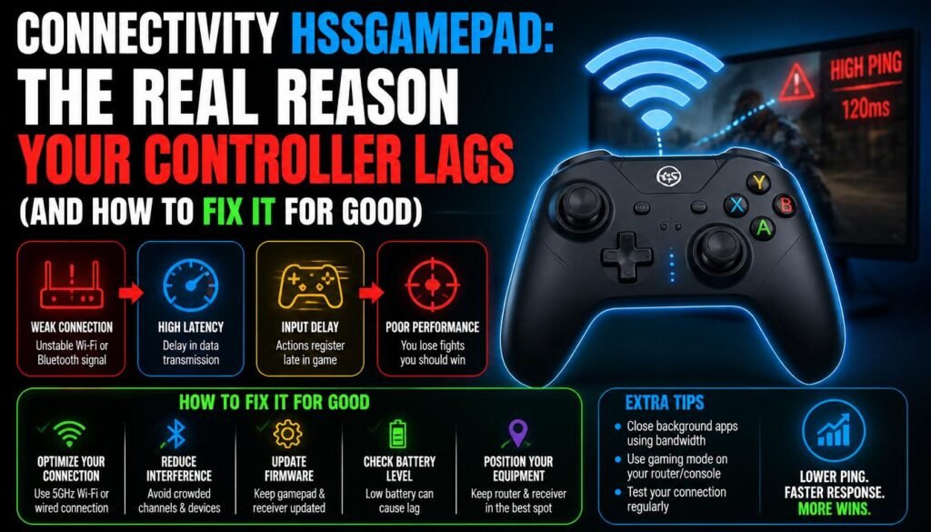 Connectivity HSSGamepad: The Real Reason Your Controller Lags (And How to Fix It for Good)