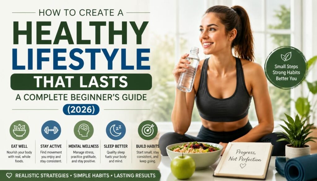 How to Create a Healthy Lifestyle That Lasts: A Complete Beginner's Guide (2026)
