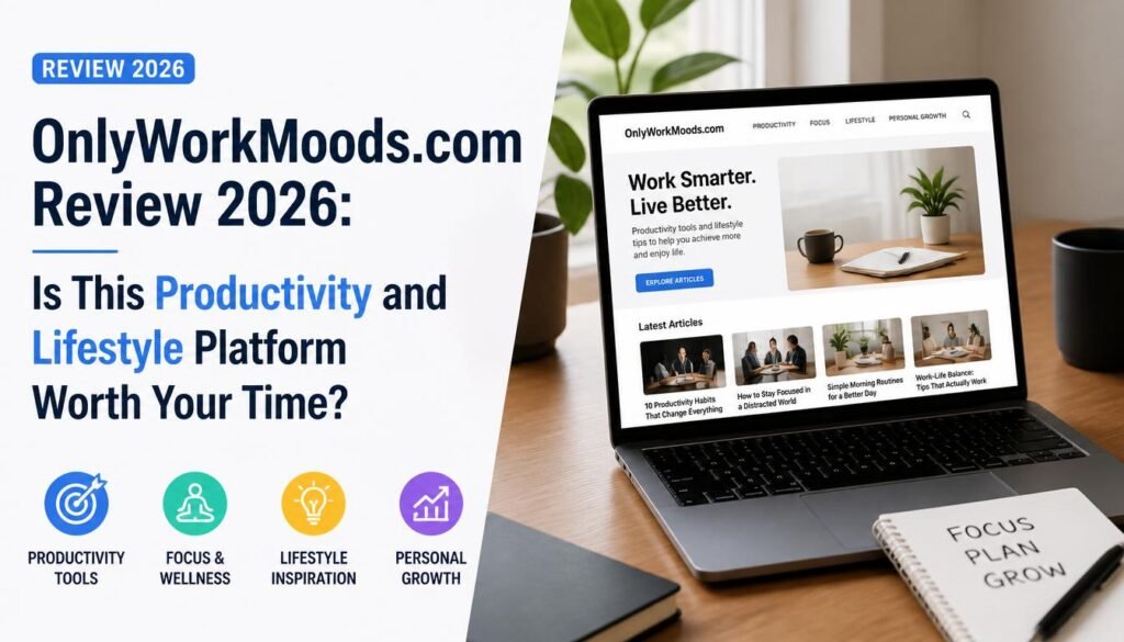 OnlyWorkMoods.com Review 2026: Is This Productivity and Lifestyle Platform Worth Your Time?