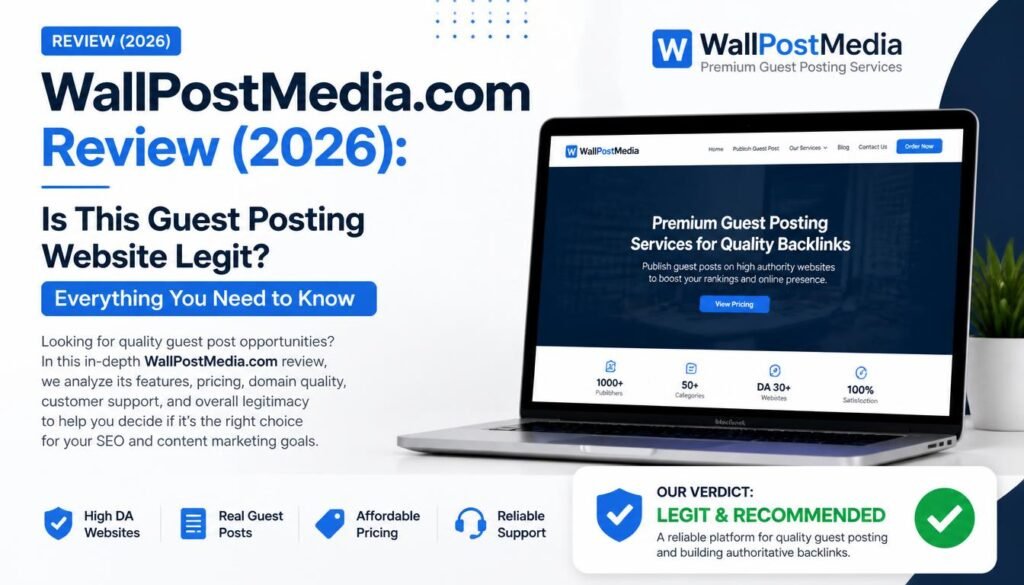 WallPostMedia.com Review (2026): Is This Guest Posting Website Legit? Everything You Need to Know