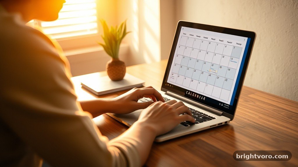 Google Calendar for Scheduling