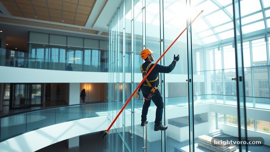 Safety and Efficiency in Handling Large-Scale Glass Installations